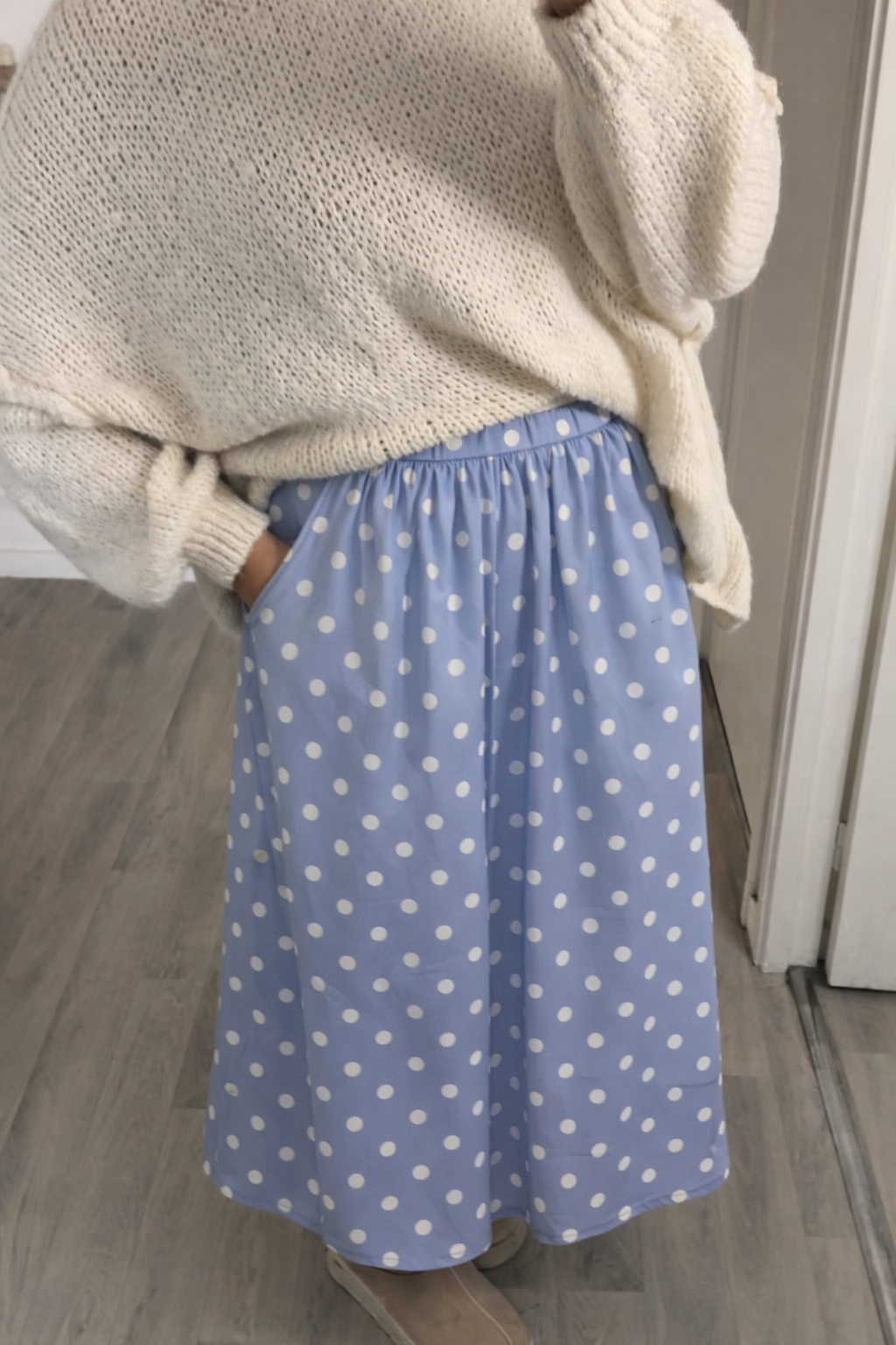 Jupe petit pois