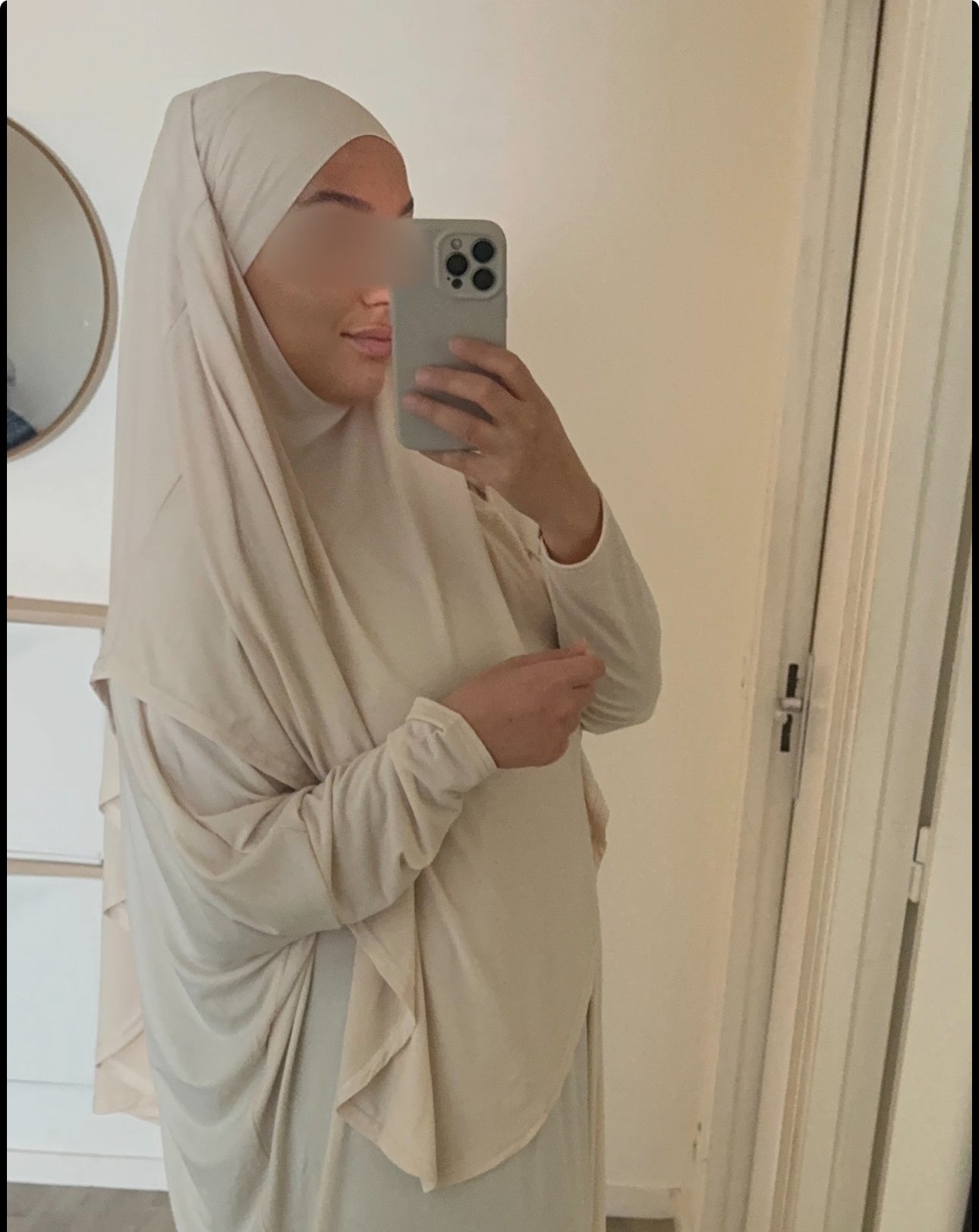 Khimar jersey premium (sans la robe)