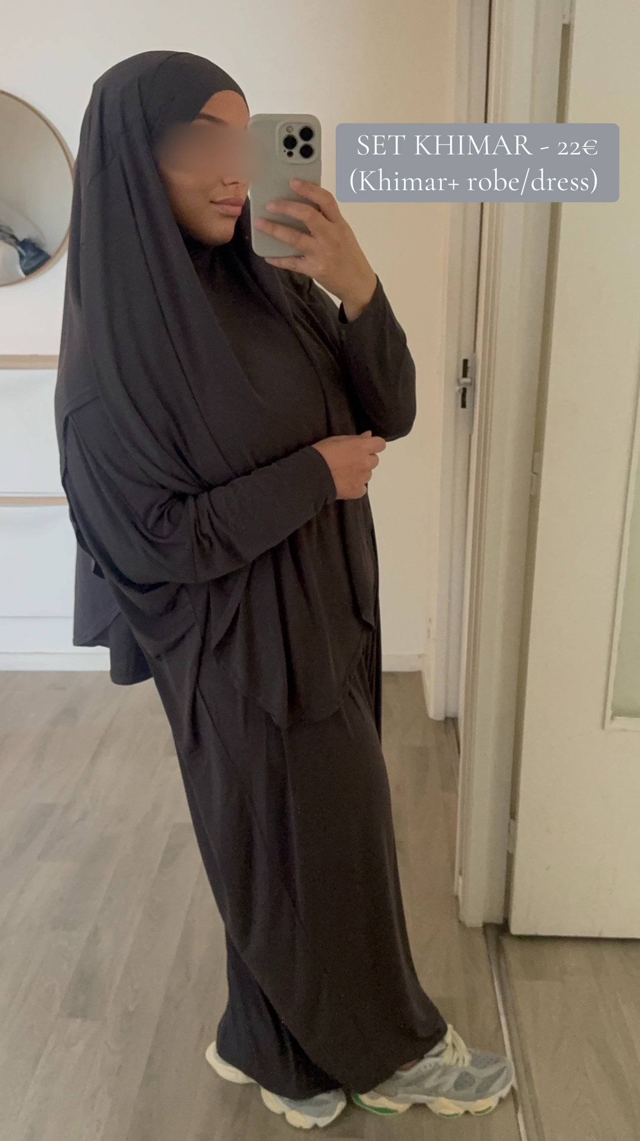 SET JERSEY (KHIMAR+ ROBE)