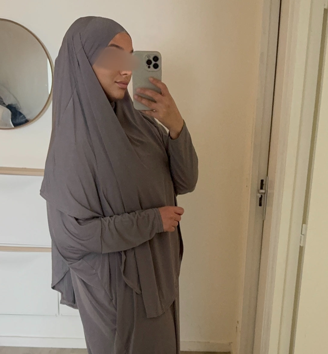 Khimar jersey premium (sans la robe)